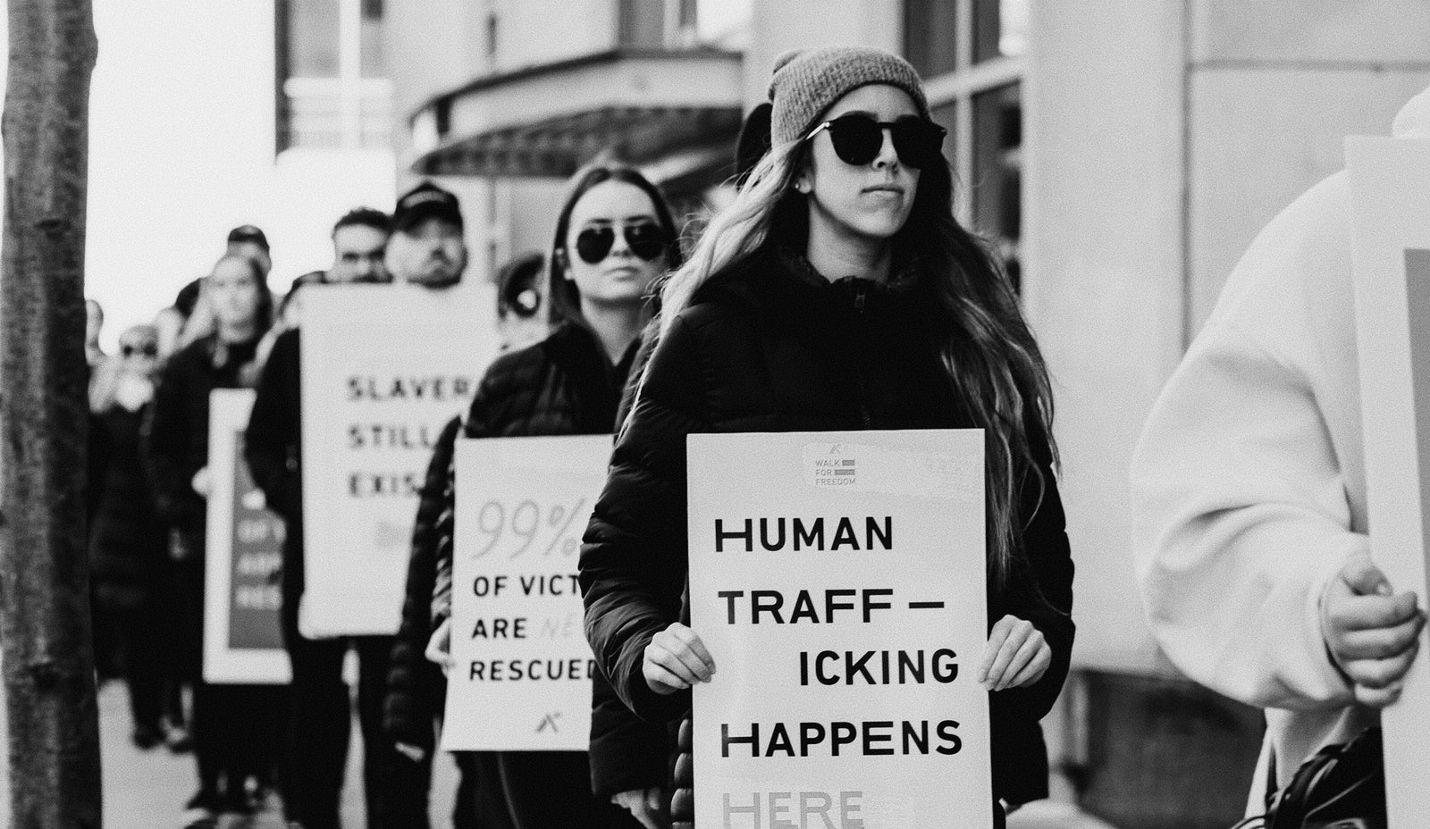 Was wir gegen  Menschenhandel tun