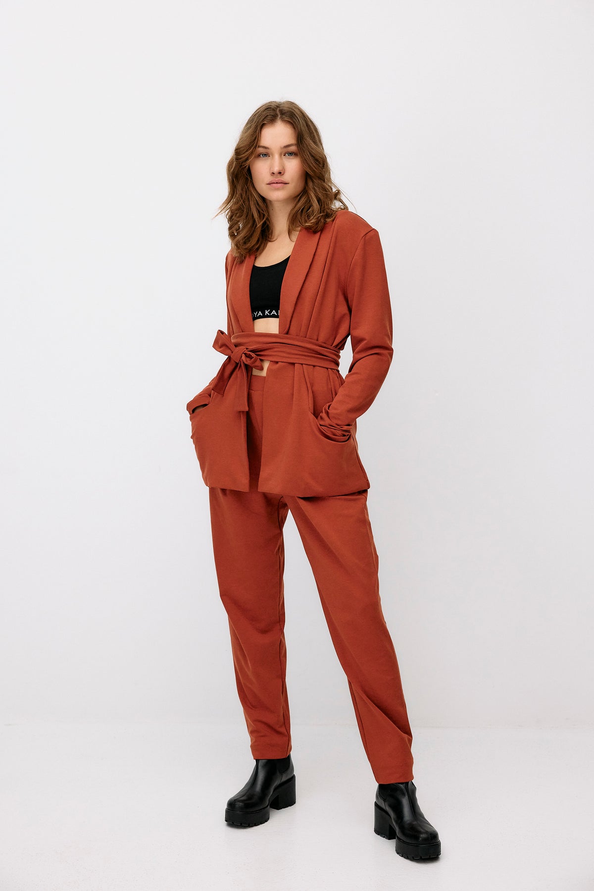 Formal Blazer - red camel