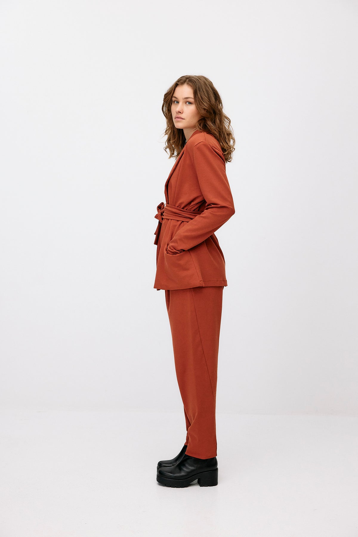 Formal Blazer - red camel