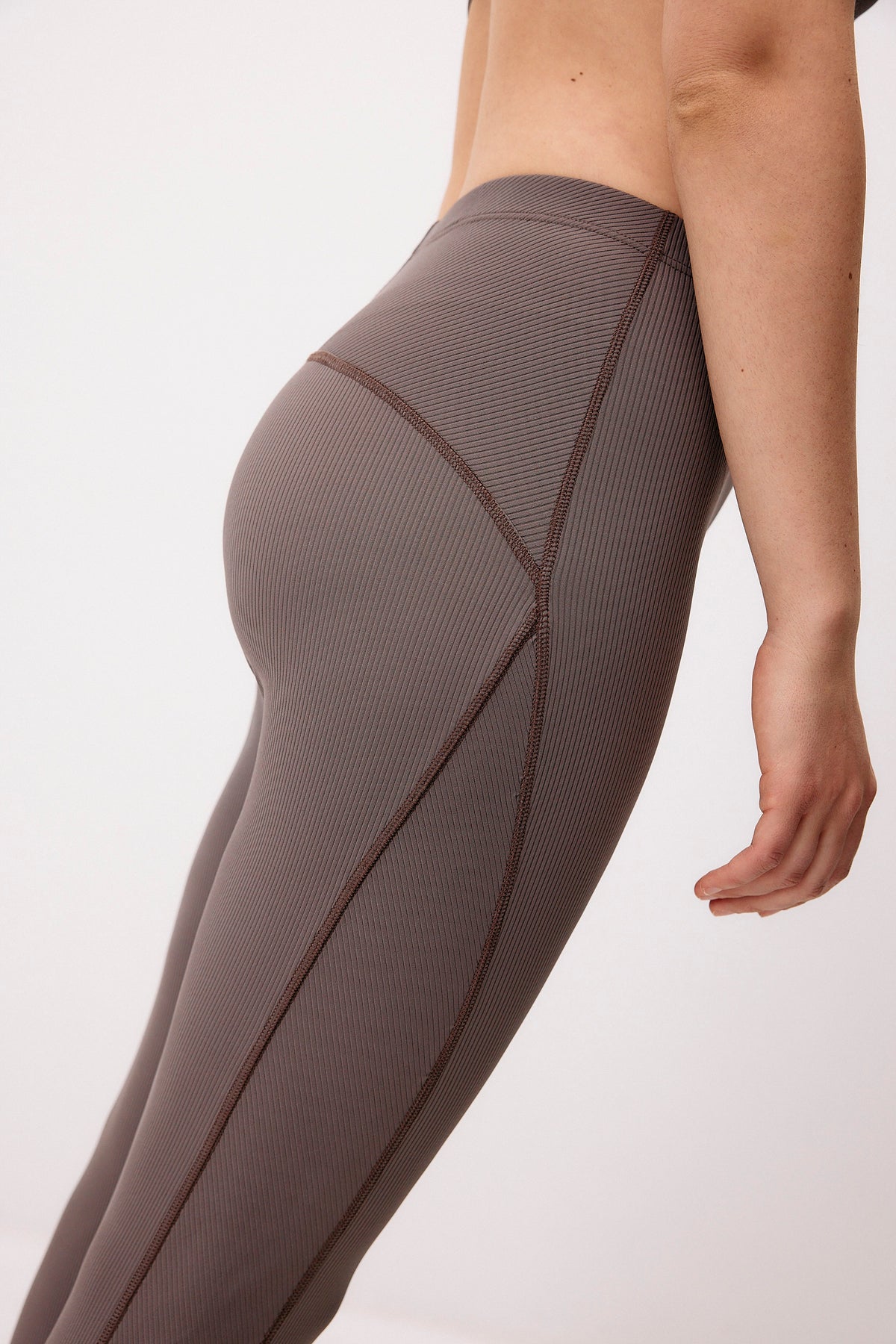 Hybrid Leggings - taupe grey