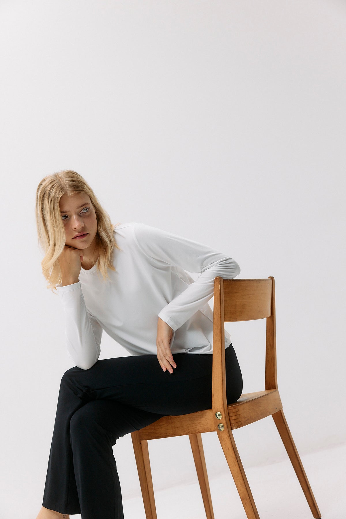 Neo Classic Long Sleeve - infinity white