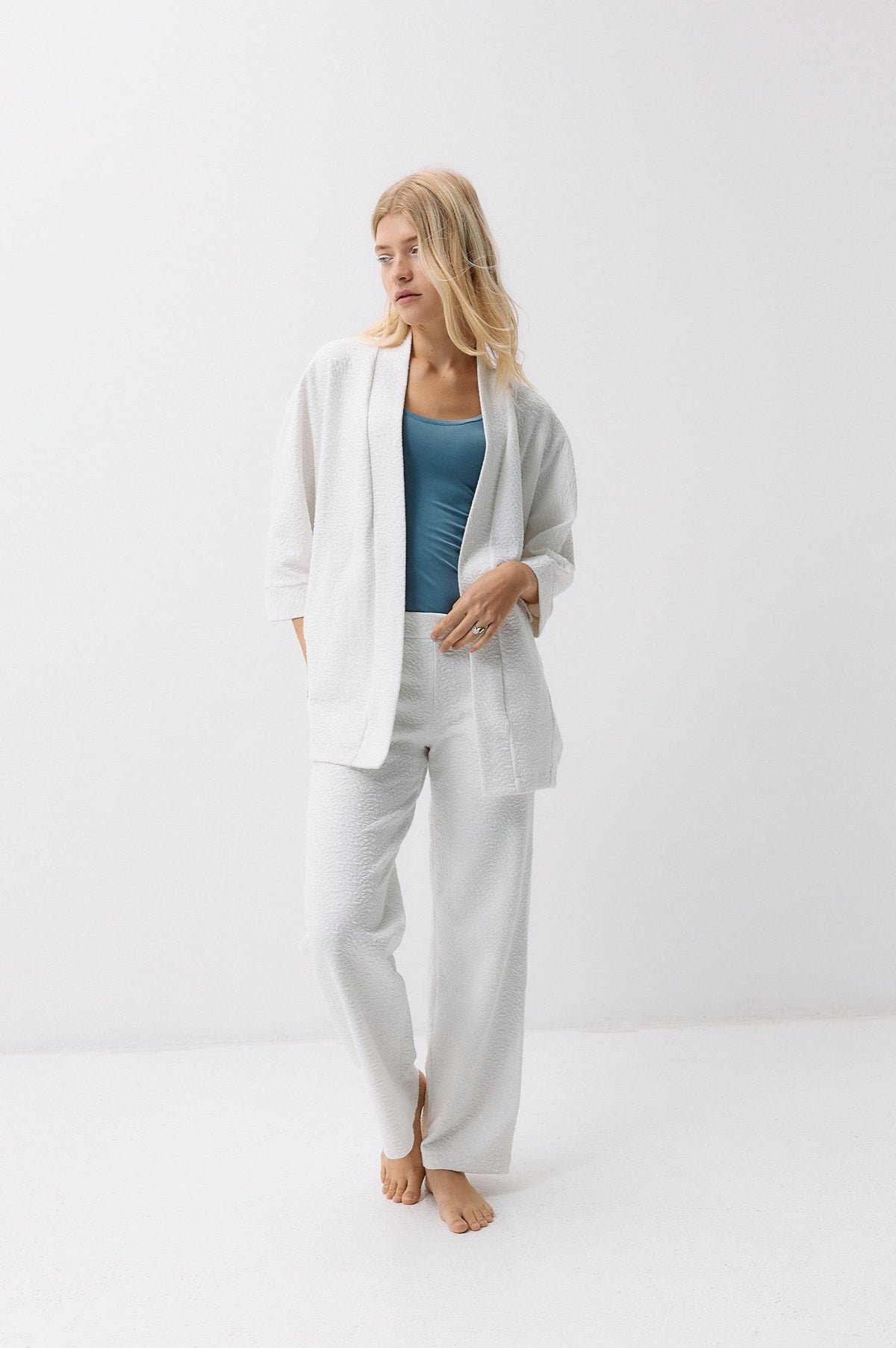 Botanic Jacket - vanilla white