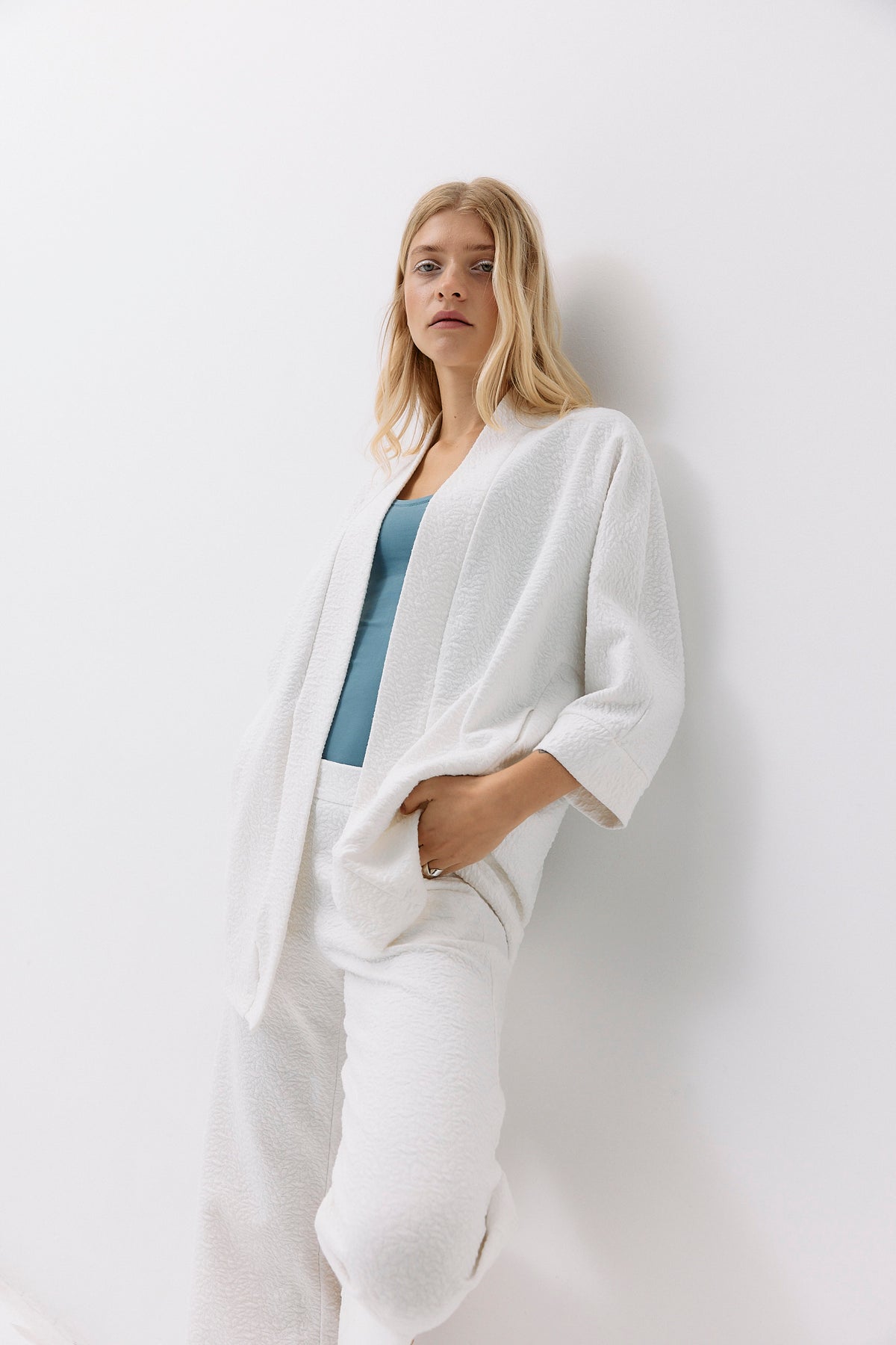 Botanic Jacket - vanilla white