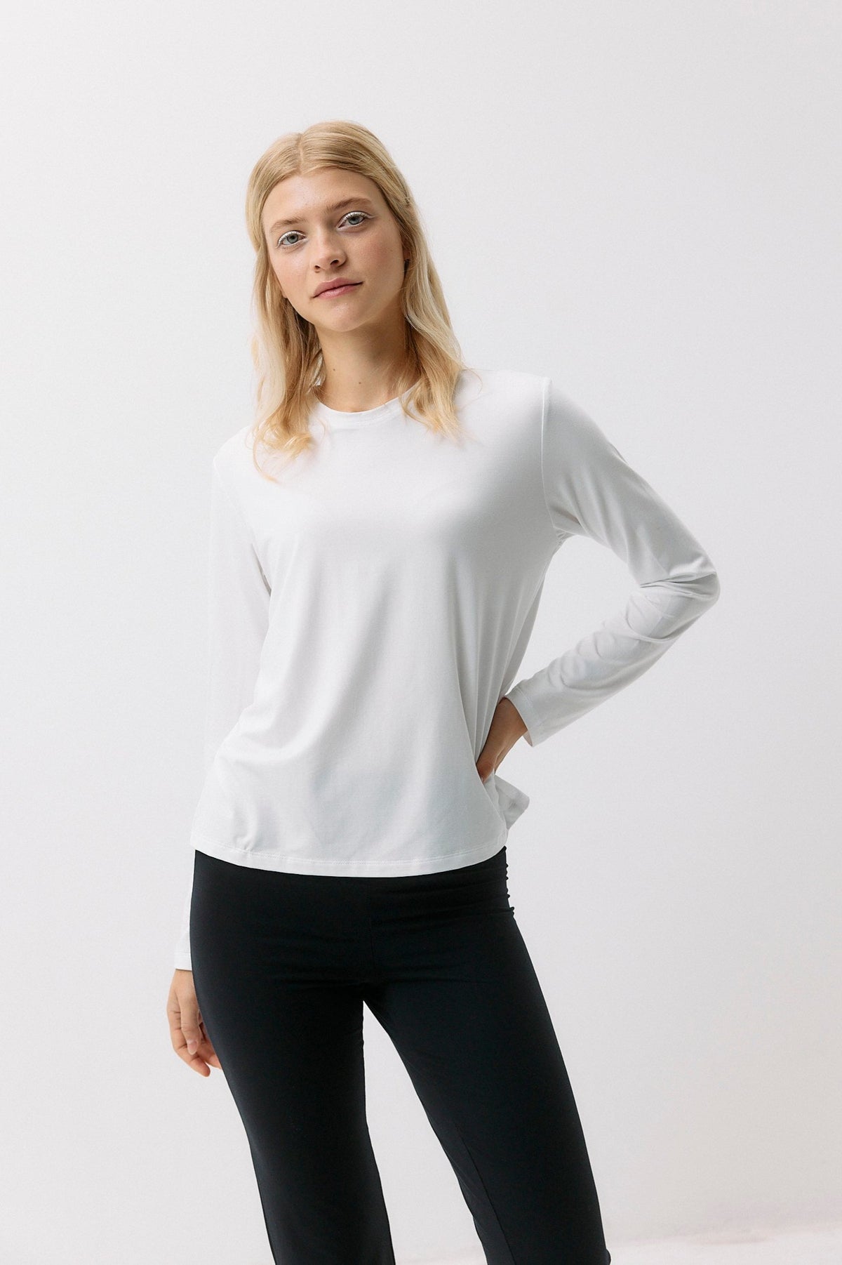 Neo Classic Long Sleeve - infinity white