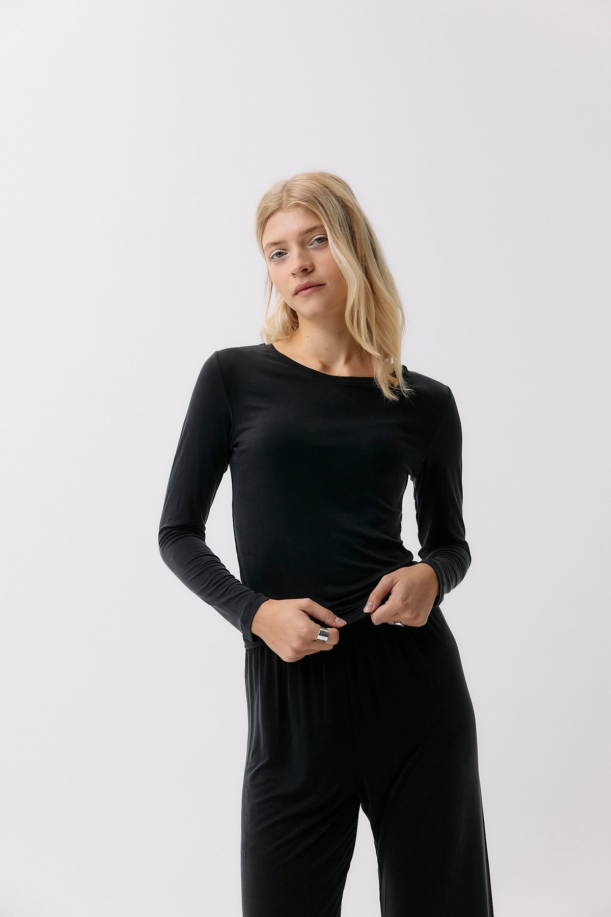 Cupro Classy Long Sleeve - graphite