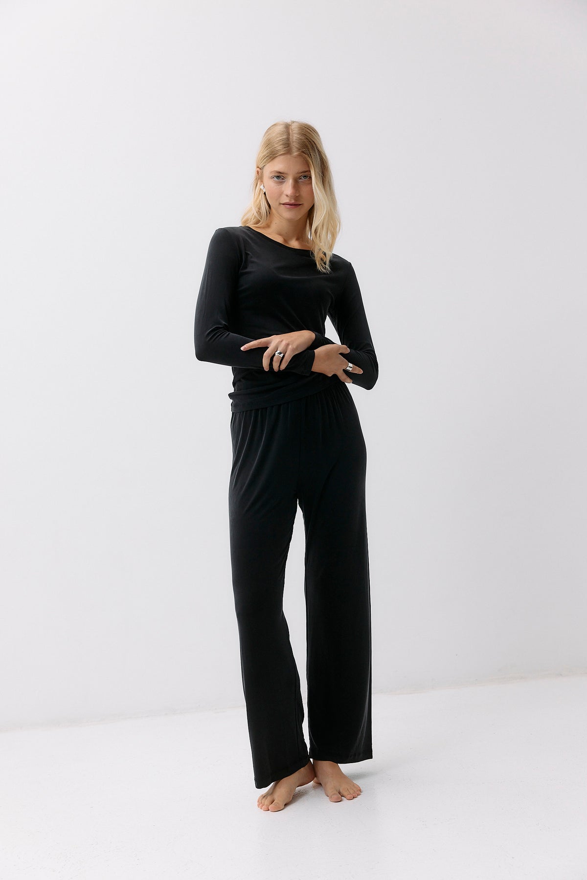 Cupro Classy Long Sleeve - graphite