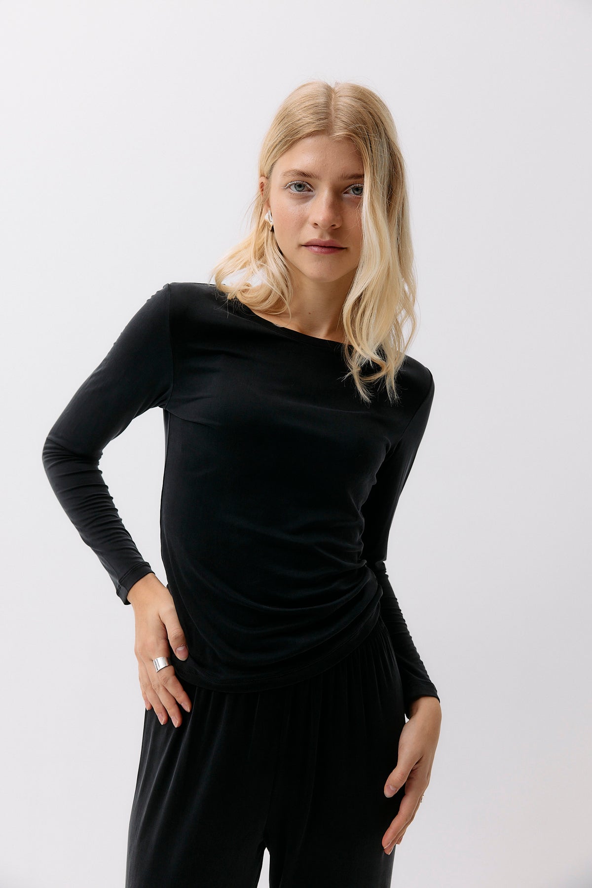Cupro Classy Long Sleeve - graphite
