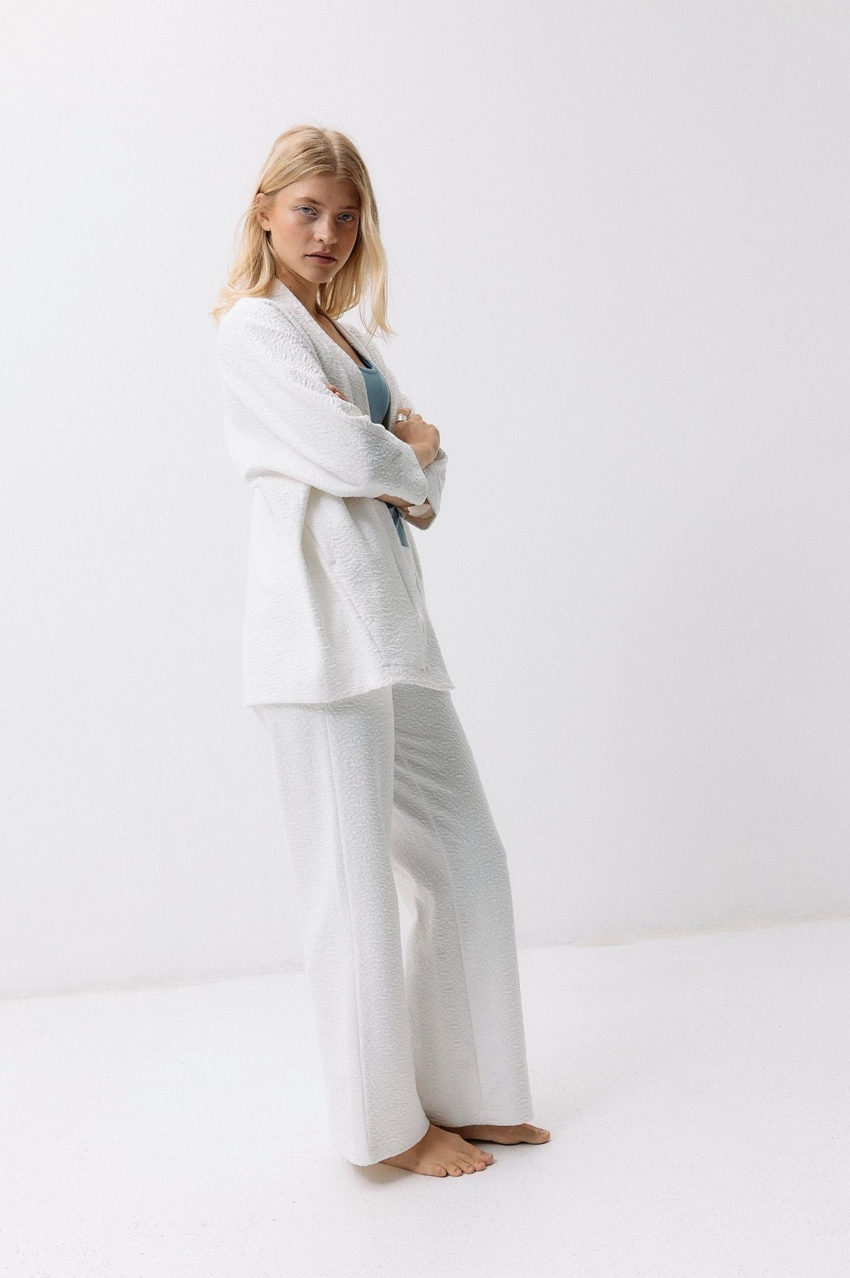 Botanic Jacket - vanilla white