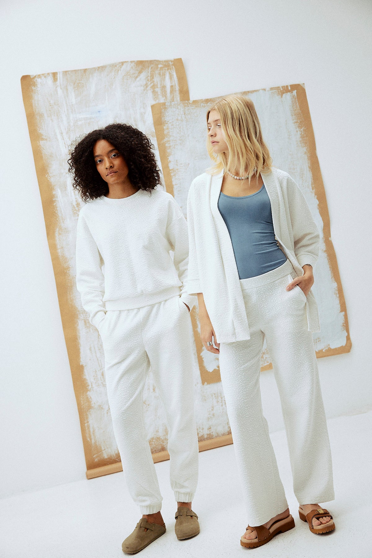 Botanic Lounge Pants - vanilla white