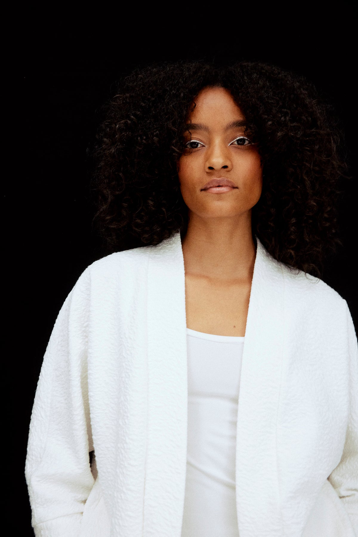 Botanic Jacket - vanilla white
