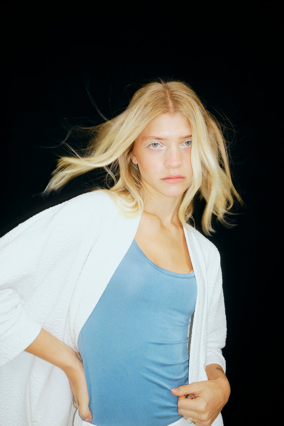 Botanic Jacket - vanilla white