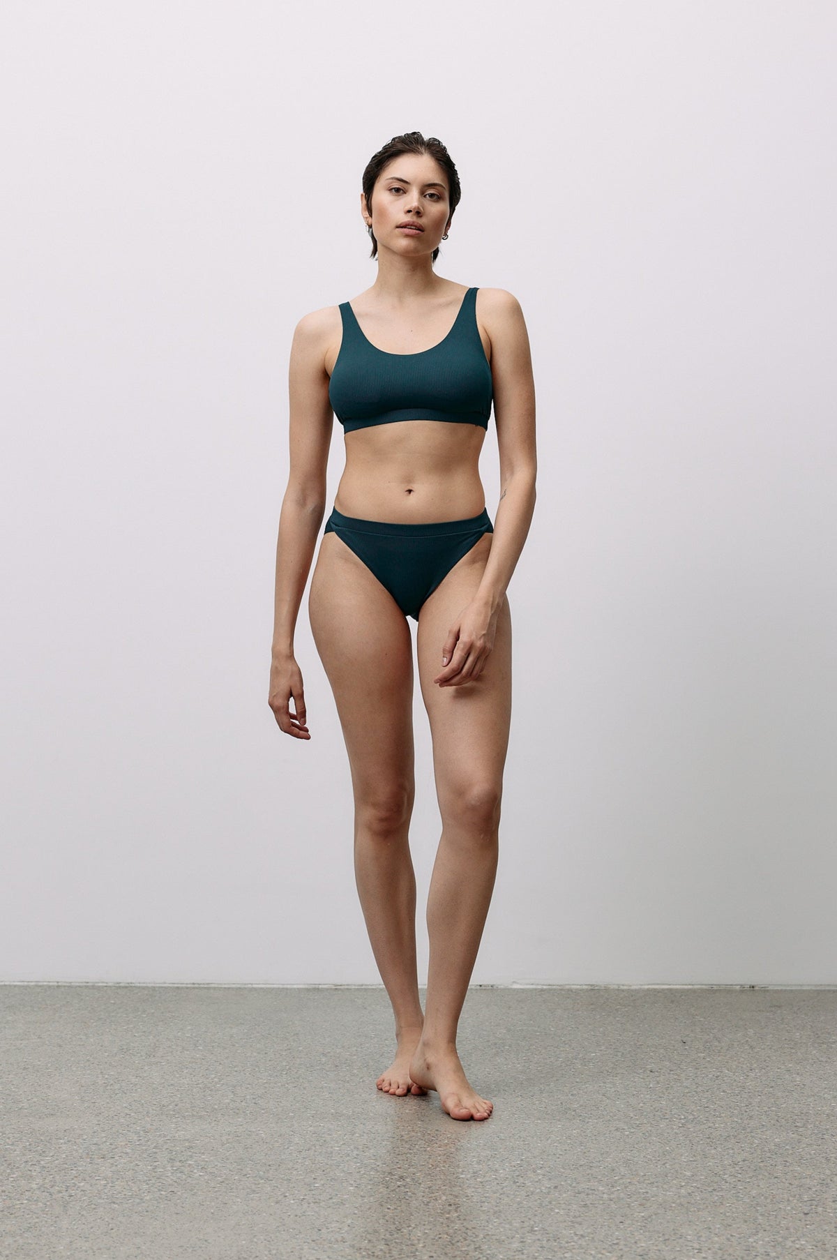 Hybrid Bikini Bottom - deep teal