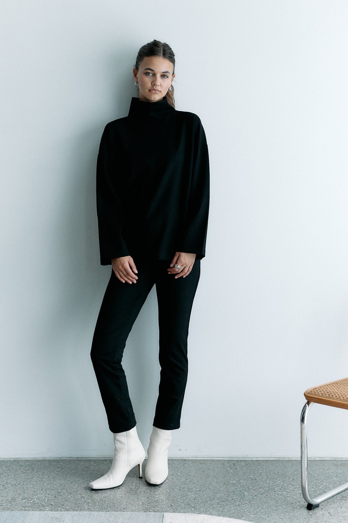 Transformation Turtleneck - black intense