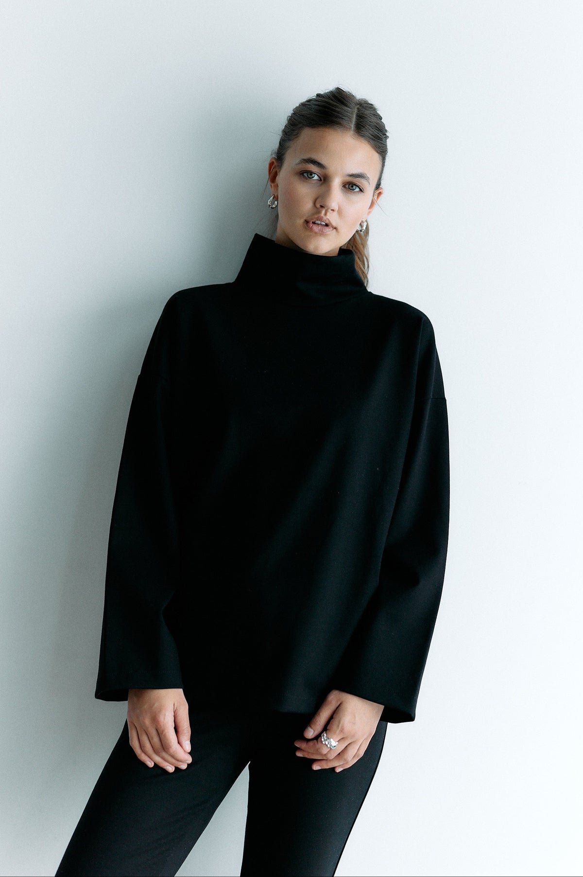Transformation Turtleneck - black intense