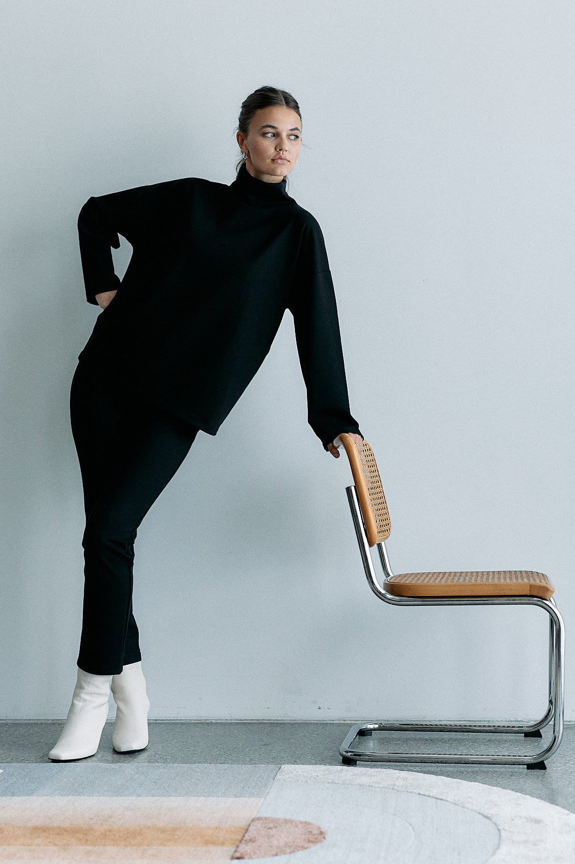 Transformation Turtleneck - black intense