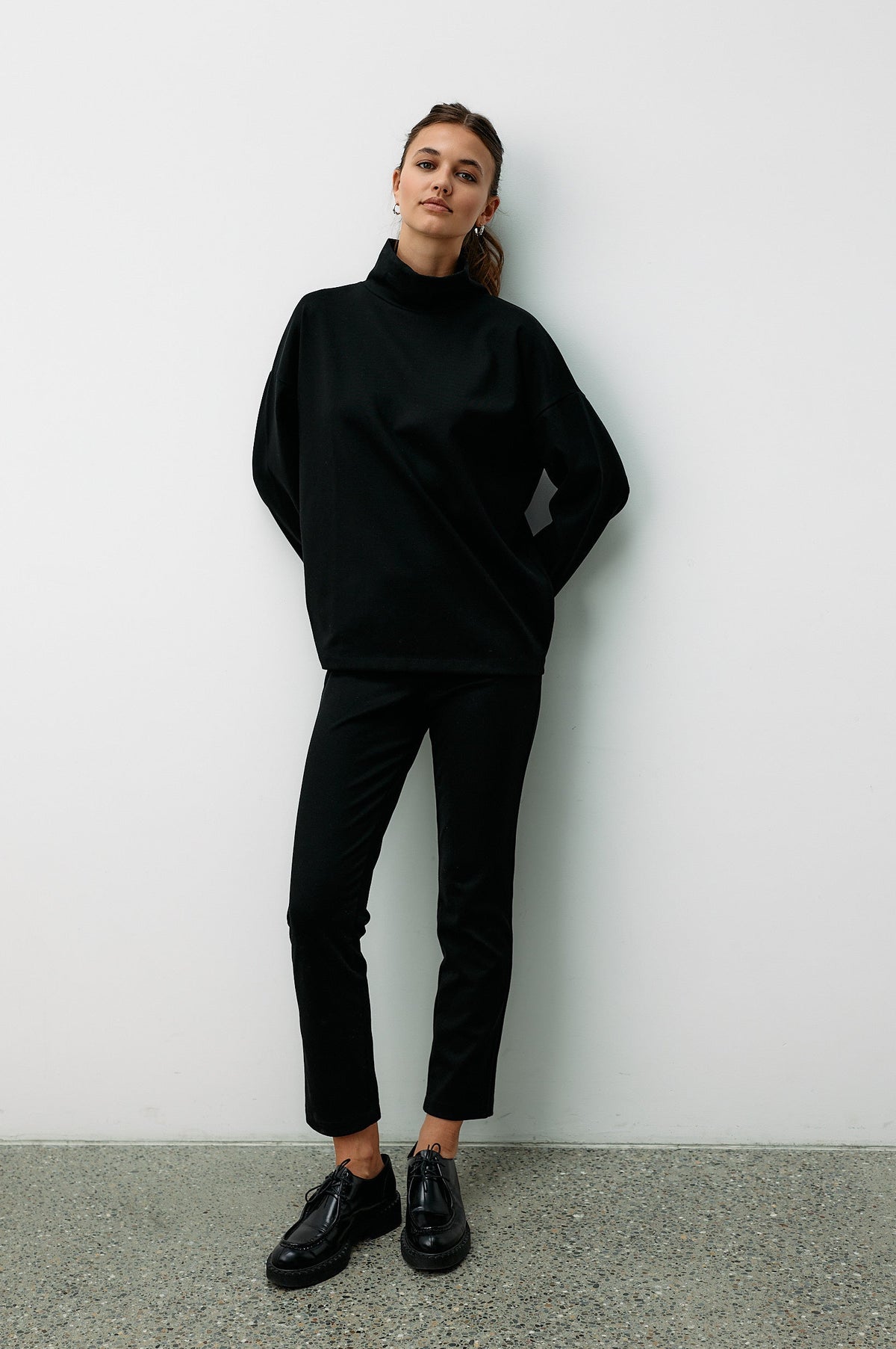 Transformation Turtleneck - black intense