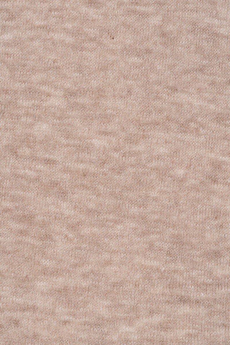 Light Cotton Tube Neck - beige melange