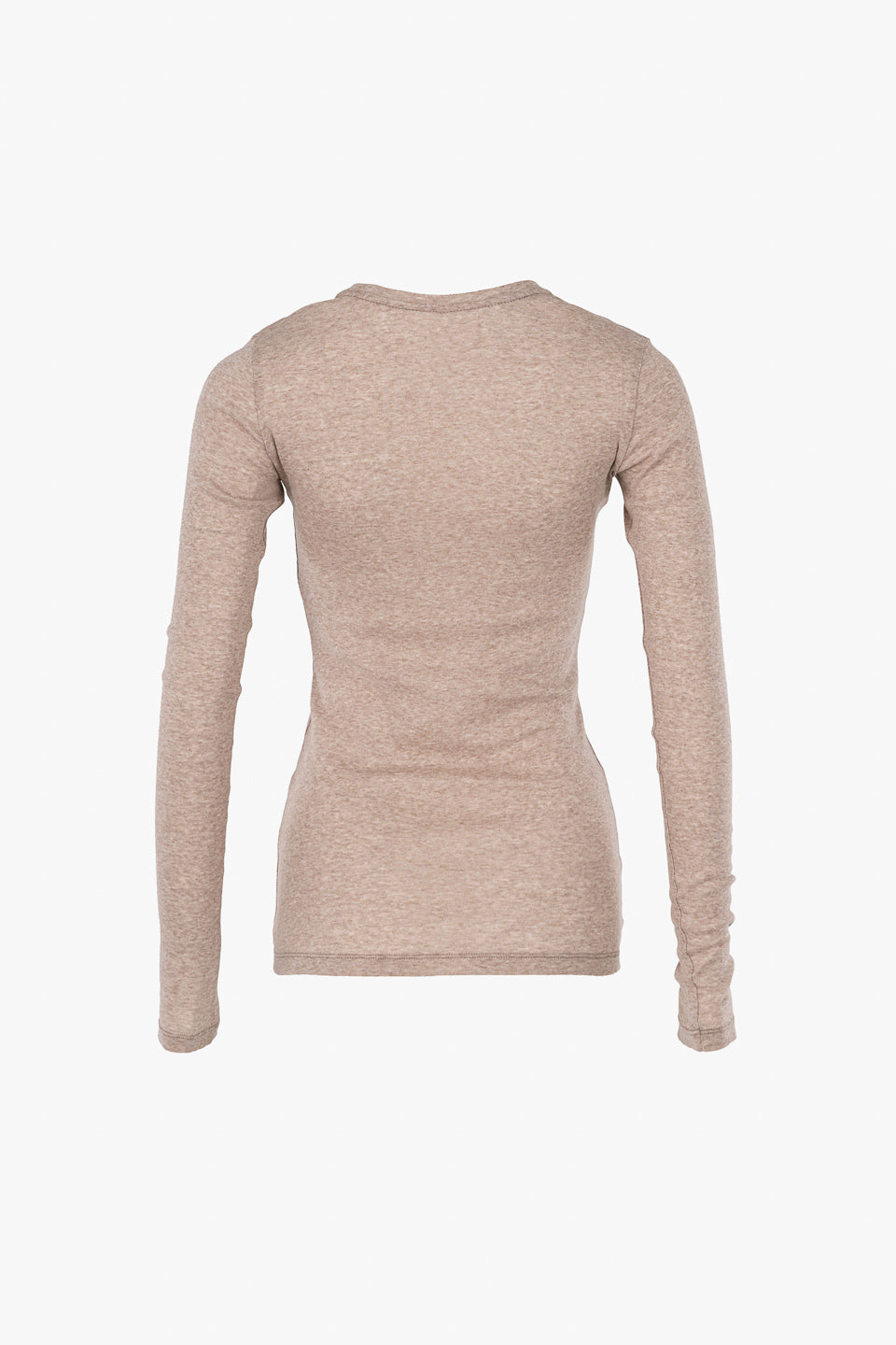Light Cotton Long Sleeve - beige melange