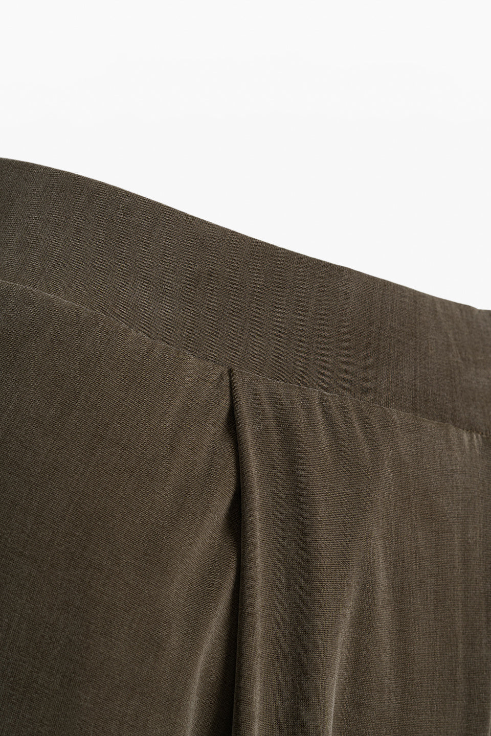 Cupro Lounge Jogger - dusty olive